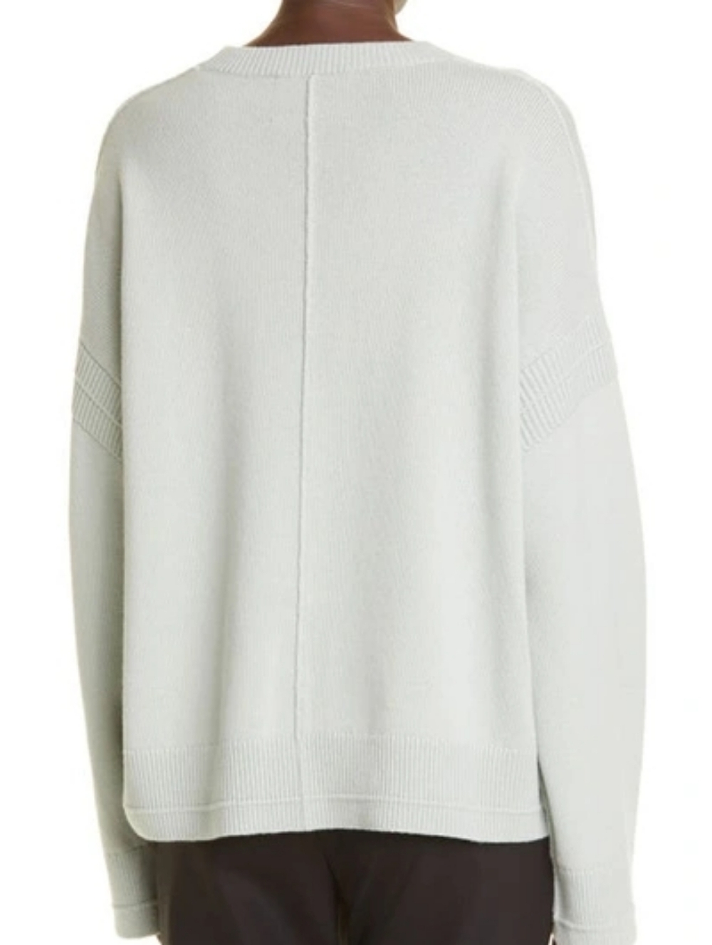 Maria Mcmanus Crew Neck Oversized Cashmere And Cotton Sweater Size M